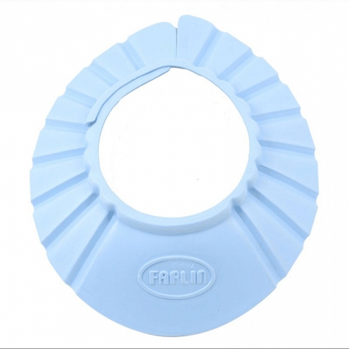 Farlin washing hair hat blue